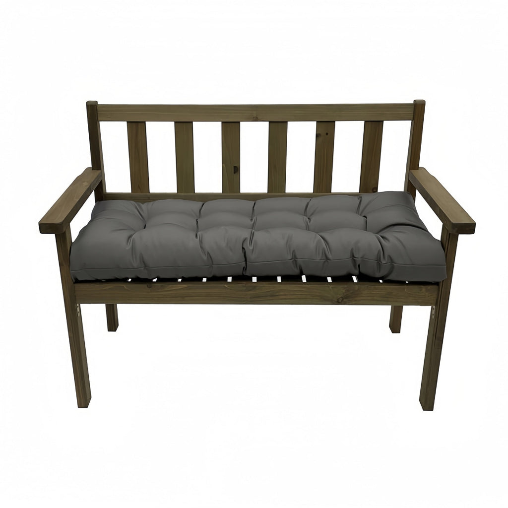LCGOD Porch Swing Cushions, Outdoor Bench Cushions with Ties, Waterproof and Fade-Resistant Replacement Swing Cushion for Outdoor Furniture Patio Backyard Garden, 60x20x3 Inches