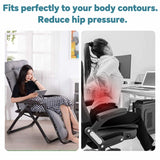 HioHa Lounge Chaise Chair Cushion,High Back Cushion Rocking Chair Padded Sofa Mat with Pillow 67x20x3.15 Inch