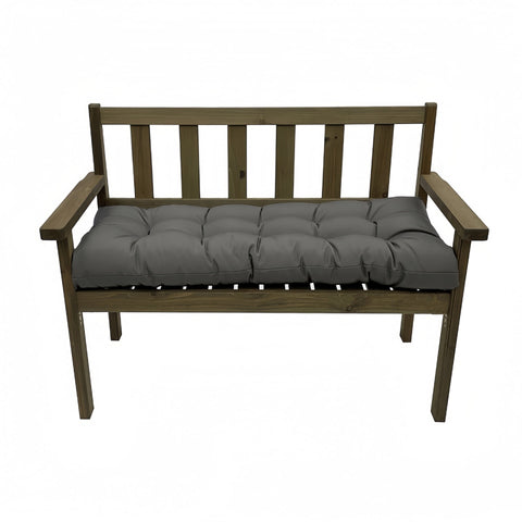 LCGOD Porch Swing Cushions, Outdoor Bench Cushions with Ties, Waterproof and Fade-Resistant Replacement Swing Cushion for Outdoor Furniture Patio Backyard Garden, 60x20x3 Inches